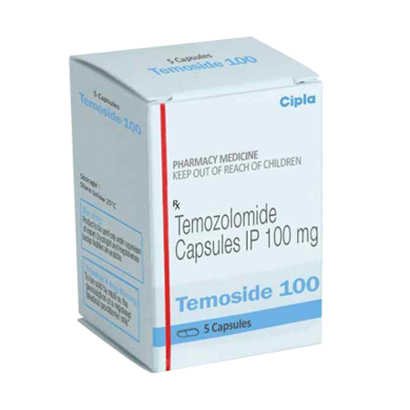 替莫唑胺 Temoside 100mg 5粒