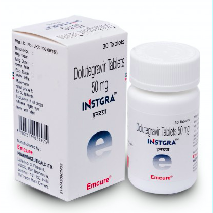 多替拉韦 度鲁特韦 Instgra 50mg 30片