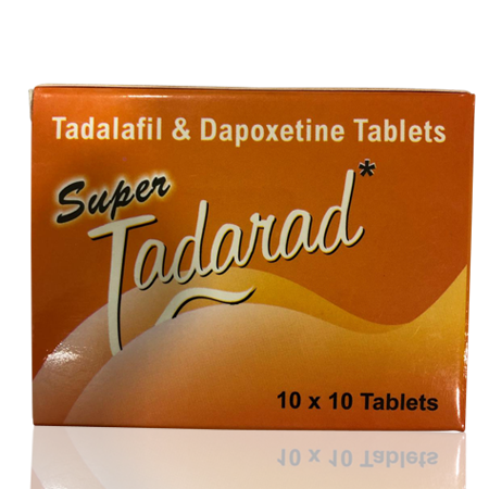 希爱力+必利劲延时助勃双效片 他达拉非+达泊西汀 Super Tadarad 100片