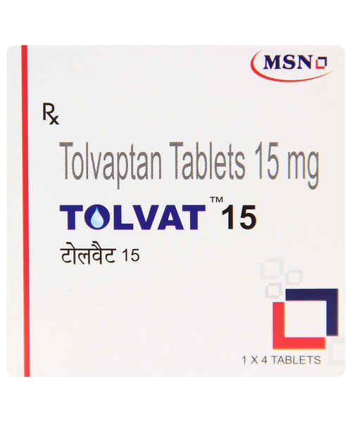 托伐普坦 苏麦卡 Tolvat 15mg Tablet 4’S