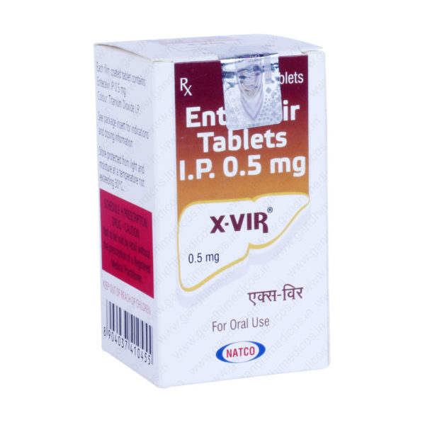 恩替卡韦 X Vir 0.5mg 30片